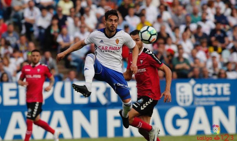 4-1. El Zaragoza aplasta al Albacete que sigue en caida libre y suma nueve jorandas sin ganar