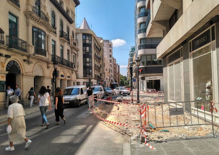 Ganemos denuncia la mala planificación y los incumplimientos en el contrato de las obras de la “mal llamada peatonalización del centro”