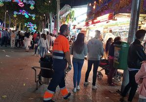 El Ayuntamiento de Albacete incrementa en 106 operarios el personal de limpieza en la Feria 2018