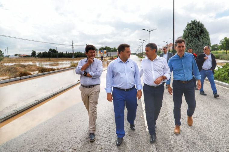 Las lluvias de las últimas horas provocan 'graves inundaciones' en Albacete capital y carreteras cortadas