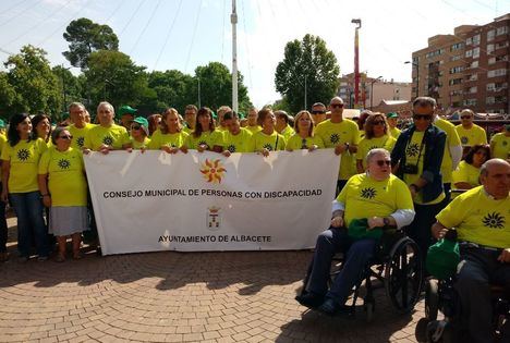 La Diputación de Albacete se suma a la fiesta del Día de la Discapacidad en la Feria 2018