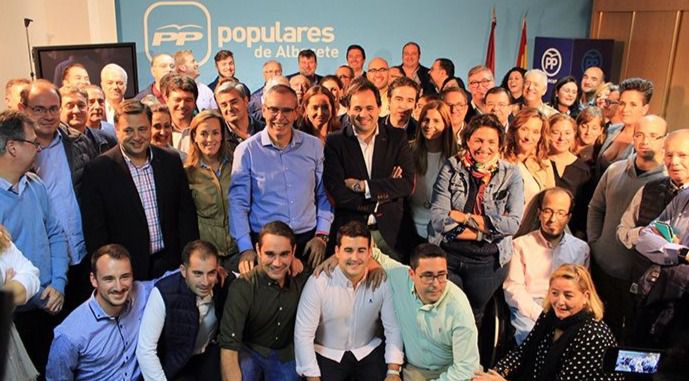 Vicente Aroca es el nuevo presidente del PP de Albacete en sustitución de Francisco Núñez