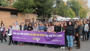 Asociaciones y organizaciones feministas de Castilla-La Mancha salen a la calle para mostrar su repulsa hacia la violencia machista