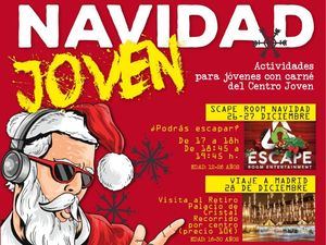 María Gil presenta una programación de Navidad en el Centro Joven muy variada que integra actividades lúdicas, deportivas, de encuentro y participación