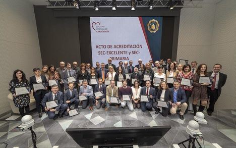 La Sociedad de Cardiología acredita la calidad asistencial de 37 hospitales españoles, el de Albacete entre ellos