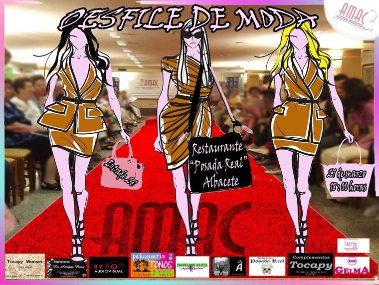 La Asociación de Mujeres Afectadas de Cáncer de Mama y Ginecológico (AMAC) organiza la VIII edición de su desfile de moda benéfico