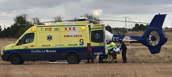 Una mujer fallecida al colisionar dos camiones en Tarazona de la Mancha (Albacete)