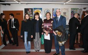 Los concejales Alberto Reina y Rosa González asisten a un Concierto a beneficio de la Asociación Española contra el Cáncer