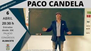 Paco Candela en concierto en Albacete este sábado con su último trabajo "Mi Mundo"