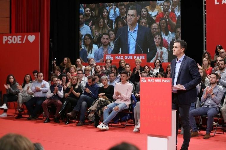 Pedro Sánchez pide la 'suma de todas las voluntades' para el PSOE porque puede sumar 'más que las tres derechas'