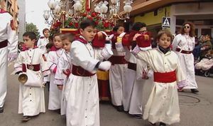 El alcalde de Albacete destaca la "particularidad y la identidad" de la procesión infantil de Lunes Santo