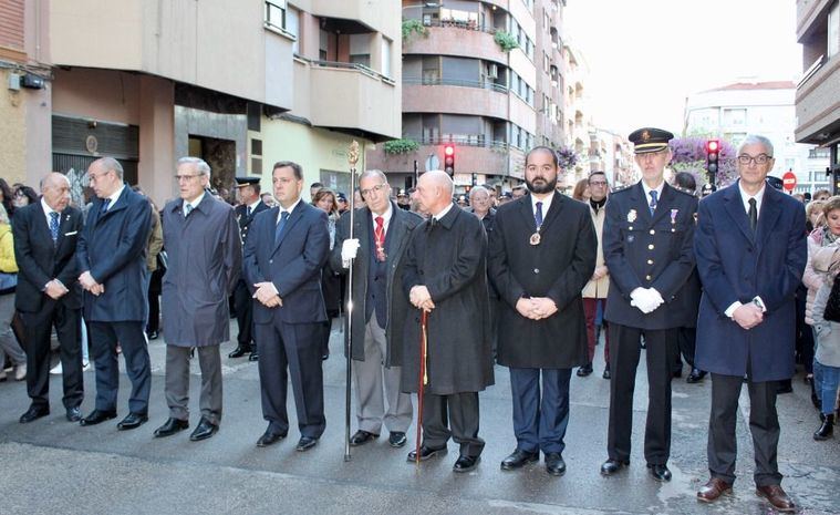 Gran afluencia de público y de penitentes en la Procesión del Cristo de Medinaceli en Albacete