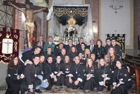 Procesión del Santísimo Cristo de la Expiración acompañado de Nuestra Señora de la Soledad en Albacete