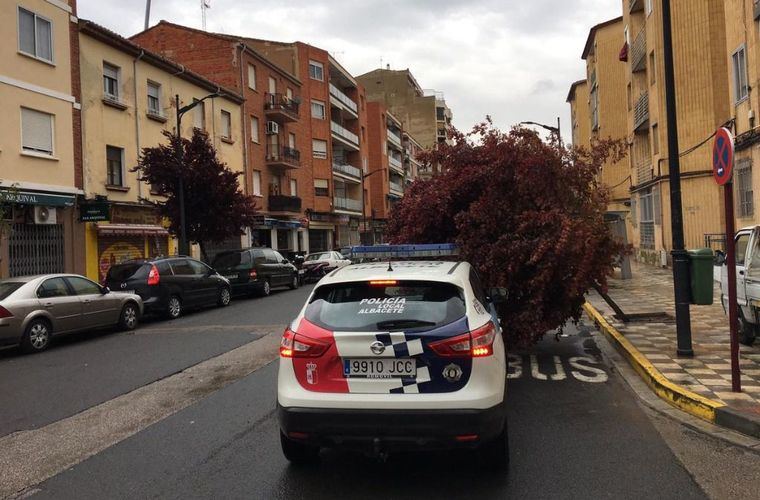 ÚLTIMA HORA. La Policía Local de Albacete informa que podría inundarse la zona de carretera de Valencia en unas horas