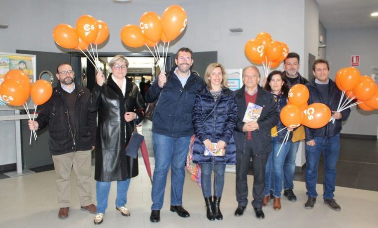 Maria Dolores Arteaga asegura que el modelo de Ciudadanos es el único que garantiza 'las pensiones actuales y también las de nuestros nietos'