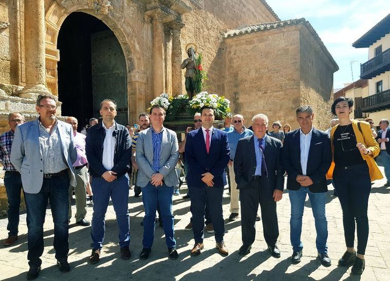 Santiago Cabañero elogia la labor de los y las protagonistas de la Agricultura albaceteña en las celebraciones de San Isidro Labrador de Tarazona de la Mancha y Villamalea