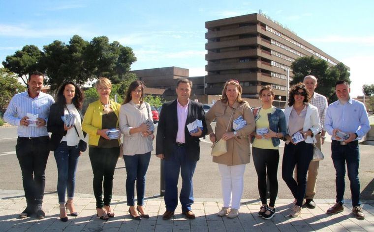 Manuel Serrano afirma que seguirá reivindicando una reforma integral del Hospital de Albacete con todas las especialidades