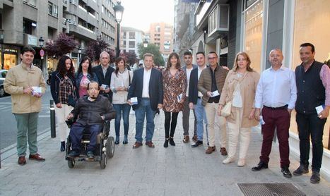 Manuel Serrano se compromete a seguir avanzando en el Plan de Peatonalización de las calles del centro de Albacete 