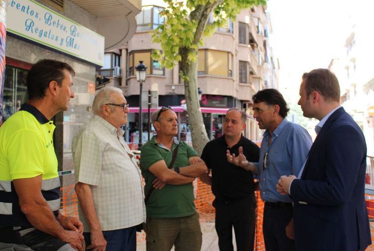 El Ayuntamiento de Albacete reanuda este miércoles las obras de la calle Blasco Ibáñez