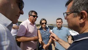 El Delegado del Gobierno de Castilla-La Mancha destaca la mejoría del incendio en Toledo por el "gran trabajo" de las fuerzas