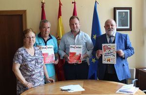 Vicente Casañ recibe a la directiva de la Asociación de Familias Diabéticas de Albacete (ASFADI)