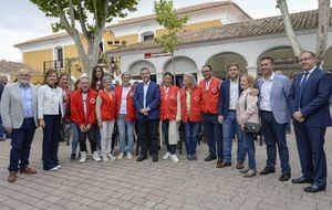 Visita del presidente Emiliano García-Page a las entidades sociales en la Feria de Albacete