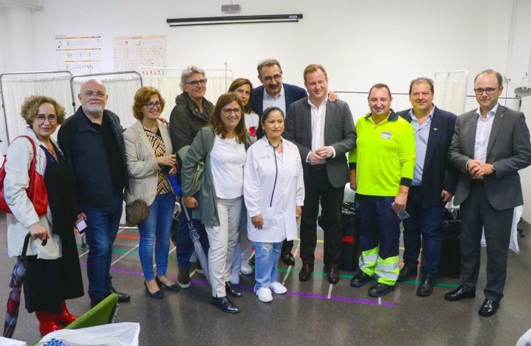 El Gobierno regional agradece a los profesionales del SESCAM su trabajo en el Puesto de Atención a Urgencias Médicas del Ferial de Albacete