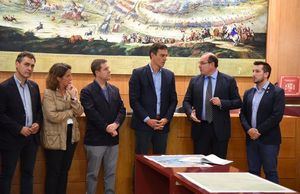  Pedro Sanchez y Page han visitado a última hora de la mañana la localidad albaceteña de Almansa