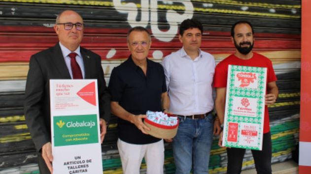 Francisco Navarro agradece a los más de 300 voluntarios que este año colaboran con la Tómbola de Cáritas su generosidad, compromiso y entrega a favor de los más necesitados