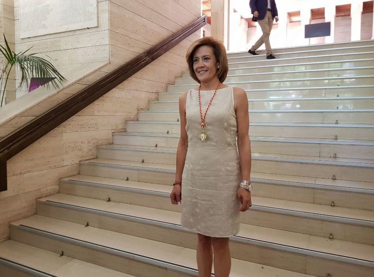 Rosario Velasco, concejala del Ayuntamiento de Albacete, ha dejado su cargo como presidenta de VOX en Albacete