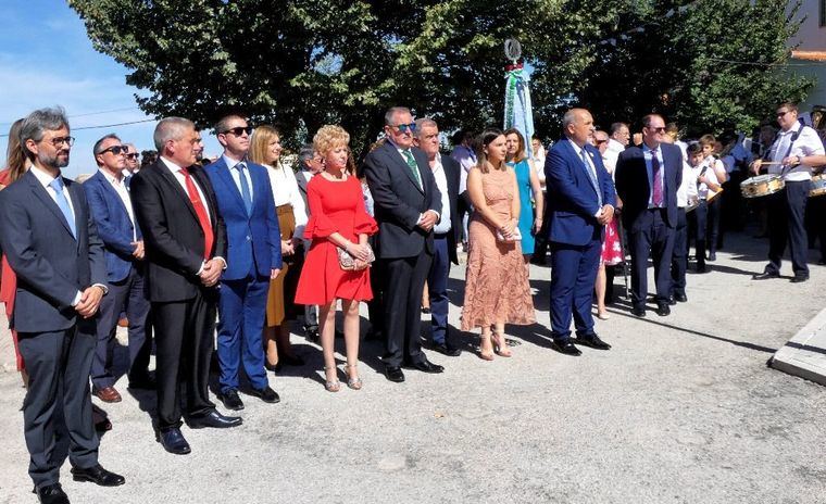 Santiago Cabañero visita Alatoz con motivo de las Fiestas en honor a la Virgen del Rosario