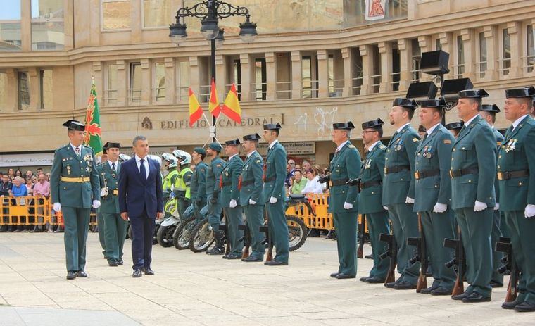 Celebración de Actos Institucionales en Albacete con motivo de la Festividad de la Virgen del Pilar