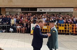 Vicente Casañ celebra el día de la Fiesta Nacional y felicita a la Guardia Civil en su 175 aniversario