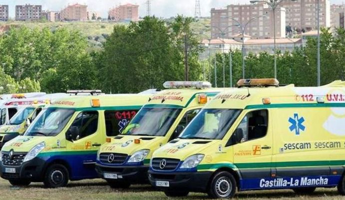 El SESCAM anuncia que rescindie los contratos del servicio de ambulancias en Albacete, Ciudad Real y Guadalajara