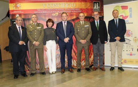 V Concierto Día de la Fiesta Nacional organizado por la Subdelegación de Defensa de Albacete