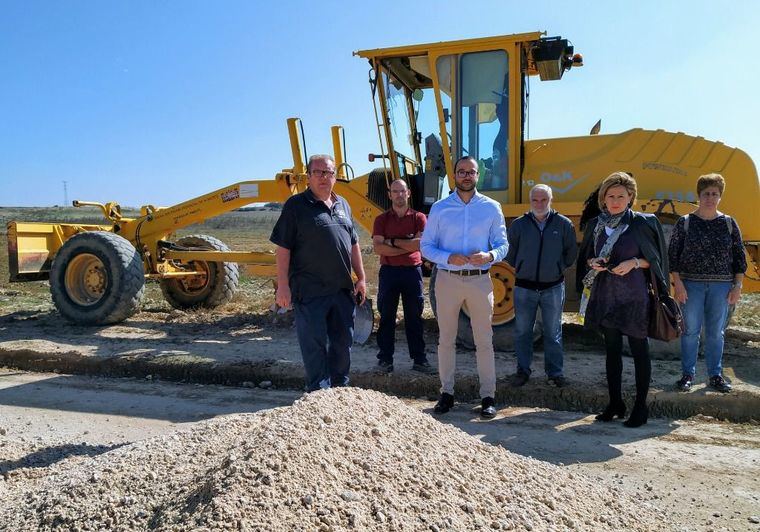 La Diputación de Albacete trabaja ya en la mejora de 22 kilómetros de caminos rurales que se vieron afectados por la DANA