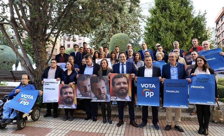 Paco Núñez: 'Contamos en el PP con el mejor, con Pablo Casado, con el líder más preparado, centrado, y con sentido de Estado'