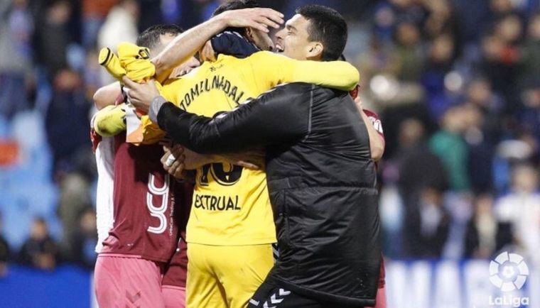 0-1: El portero Nadal salva al Albacete y Silvestre le da la victoria en el 94 contra el Zaragoza