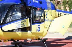 Un joven de 21 años, herido por arma blanca durante una pelea en Villarrobledo es trasladado al Hospital de Albacete