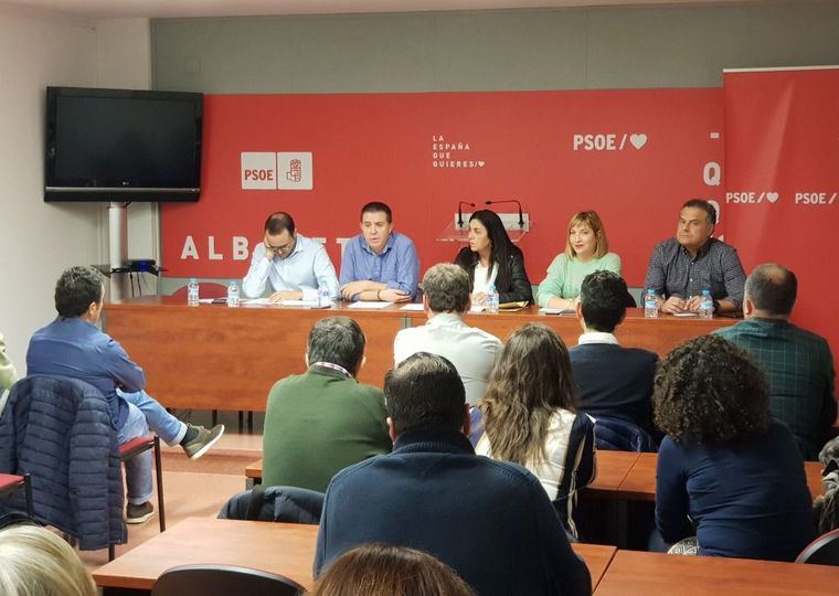 El PSOE de Albacete muestra su apoyo unánime al pacto para un gobierno progresista propuesto por la dirección federal