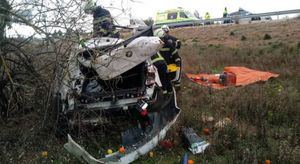 Fallece un hombre de 81 años al salirse de la vía en una carretera de Poco Cañada. (Albacete)