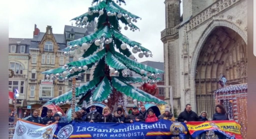 La Gran Familia Hellín viaja junto a 48 personas de Asprona al Santiago Bernabéu