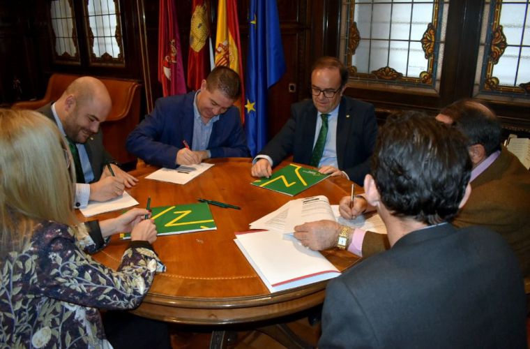 La Diputación y Eurocaja Rural rubrican una operación de crédito por importe de 30 millones de euros 