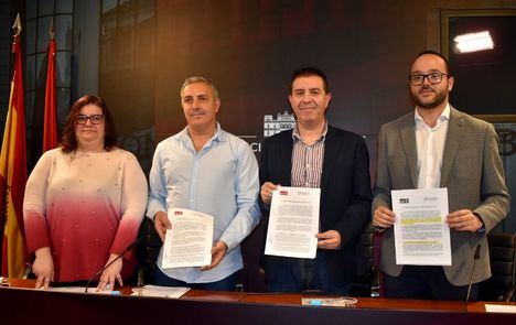 Cabañero detalla el acuerdo entre PSOE y UP-IU que posibilitará la aprobación de los Presupuestos de la Diputación de Albacete para 2020