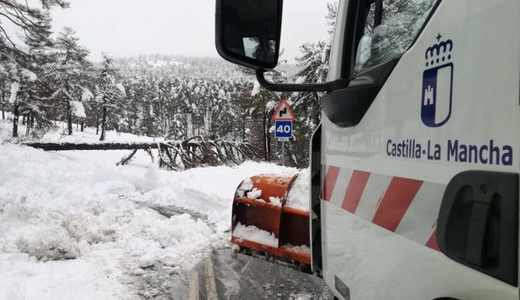 El Plan de Vialidad de la Consejería de Fomento Invernal ha actuado en 1.780 kilómetros de carreteras de la red autonómica