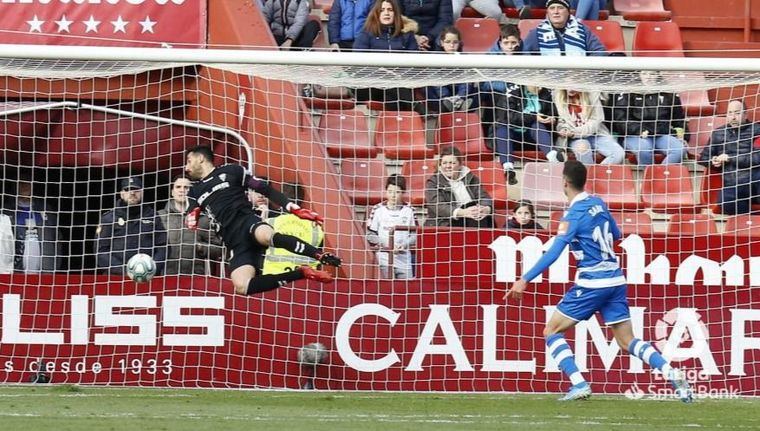 0-1. El Deportivo sale de los puestos de descenso tras ganar al Albacete que sigue en caída libre