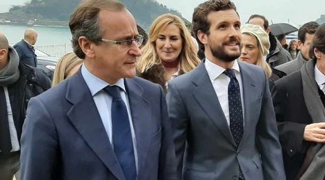 Pablo Casado fulmina a Alfonso Alonso y coloca a Carlos Iturgaiz como candidato de PP y Ciudadanos en las elecciones vascas
 