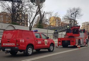 Los servicios de Seguridad en Albacete han tenido más de 30 intervenciones ocasionadas por el viento hasta mediodía