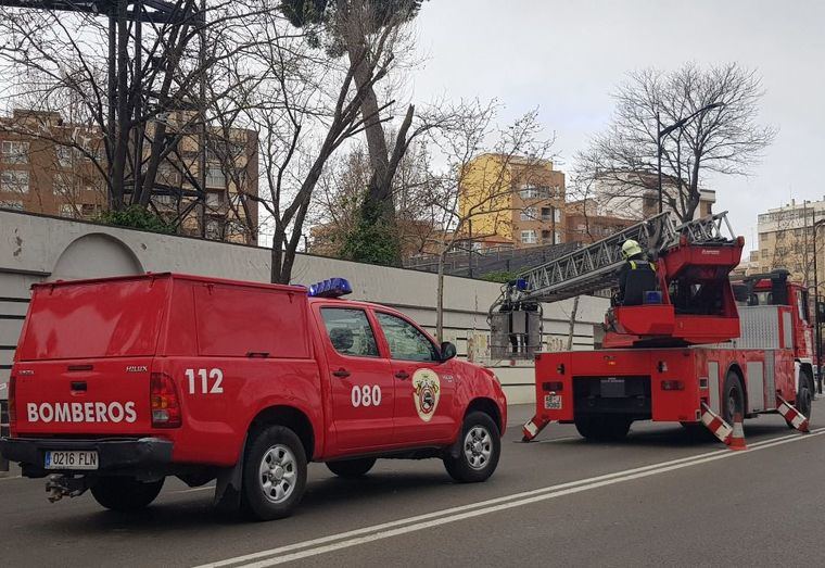 Los servicios de Seguridad en Albacete han tenido más de 30 intervenciones ocasionadas por el viento hasta mediodía