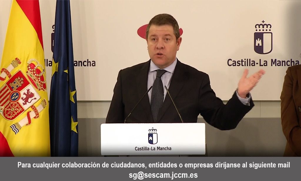 Page presume del personal sanitario de Castilla-La Mancha y agradece la 